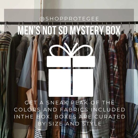 MEN'S XL CLASSIC CASUAL NOT SO MYSTERY BOX - Picture 2 of 3